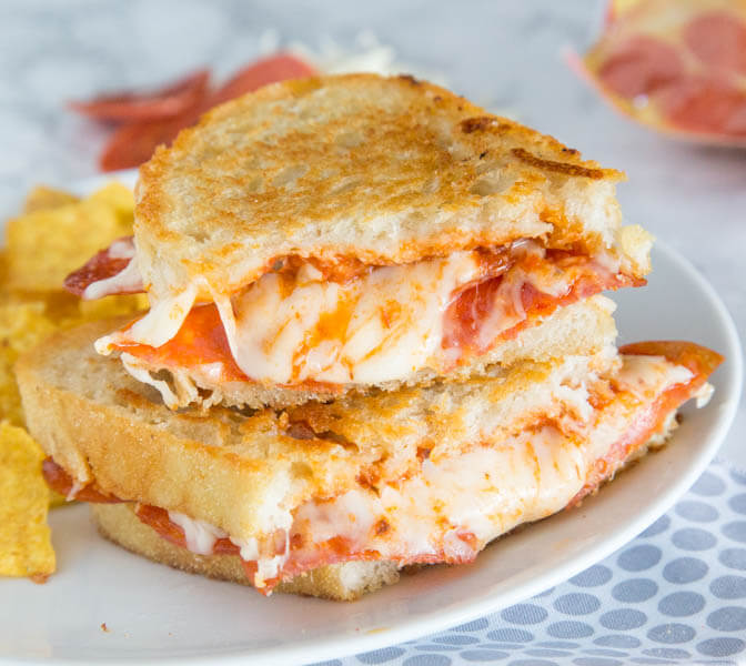 Pizza Grilled Cheese Recipe