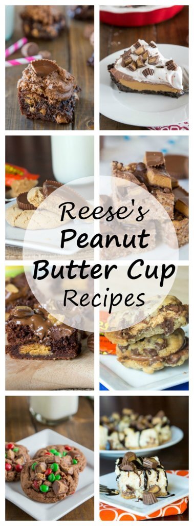 23 Reese's Peanut Butter Cup Recipes - a peanut butter and chocolate lovers dream. A round up of 23 over the top desserts with Reese's peanut but