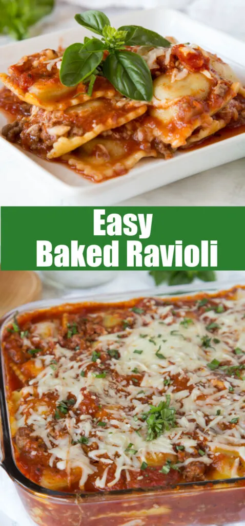 Easy Baked Ravioli - Dinners, Dishes, and Desserts