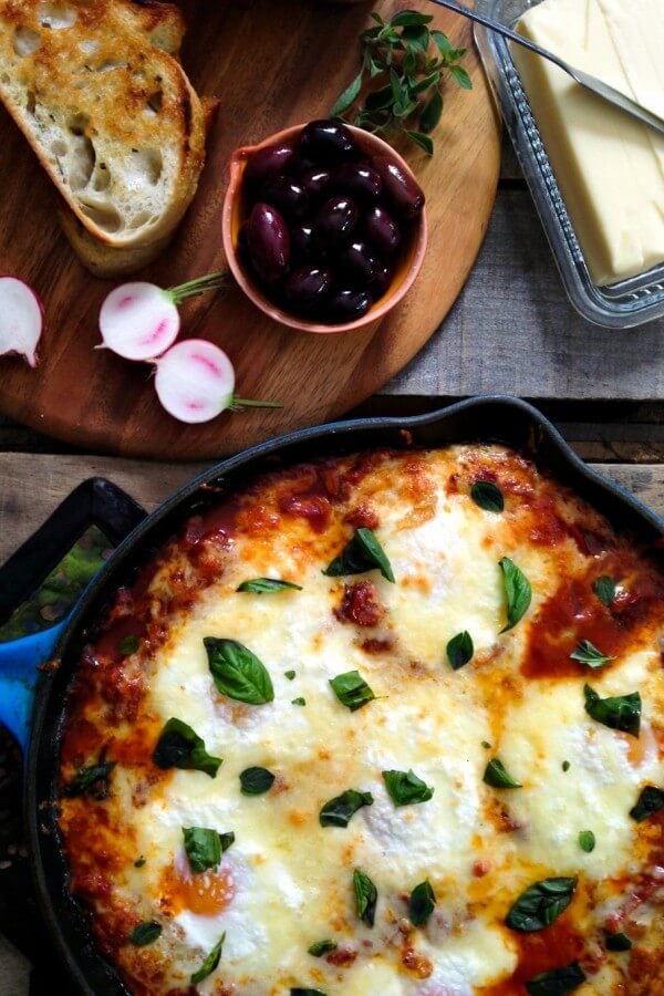 Portuguese Style Baked Eggs {Foodie with Family}
