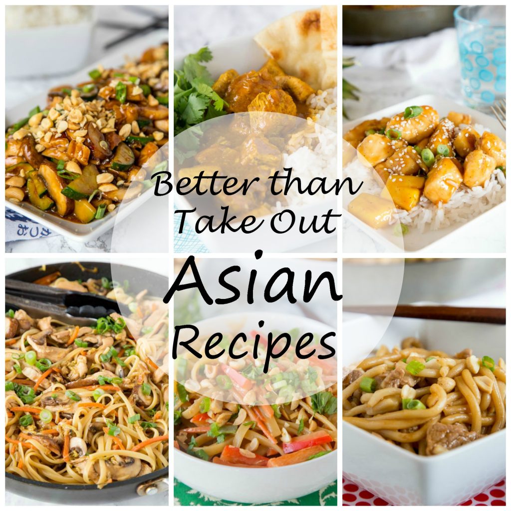 Better Than Take Out Asian Recipes - 29 Asian recipes that taste better, are better for you, and most likely quicker than take out. Put the menu down, and whip up one of these for dinner tonight!