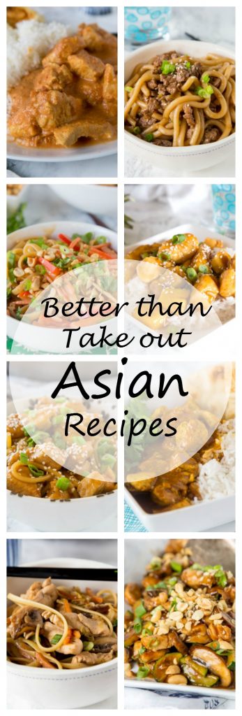 Better Than Take Out Asian Recipes - 29 Asian recipes that taste better, are better for you, and most likely quicker than take out. Put the menu down, and whip up one of these for dinner tonight!