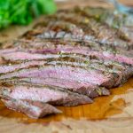Grilled Chile Lime Flank Steak - flank steak that is marinated in olive oil, lime juice, cilantro, and jalapeno. Then grilled in just minutes for a super fast meal the whole family will love. 