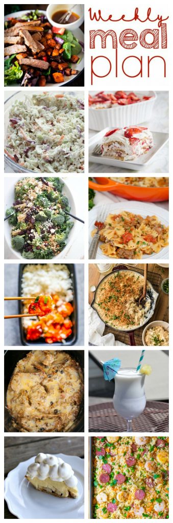 Weekly Meal Plan {Week 102} | Wishes and Dishes