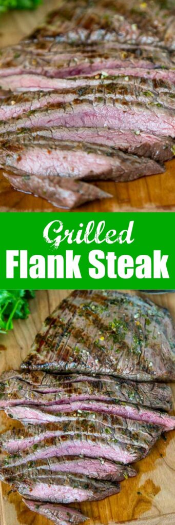 Grilled Chile Lime Flank Steak - grilled flank steak that is marinated in olive oil, lime juice, cilantro, and jalapeno. It goes on the grill for just minutes for a super fast meal the whole family will love. 