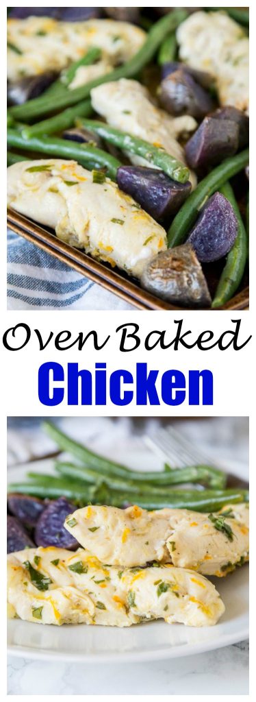 Oven Baked Chicken and Potatoe