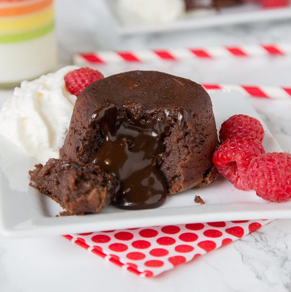 Molten Chocolate Lava Cakes for Two