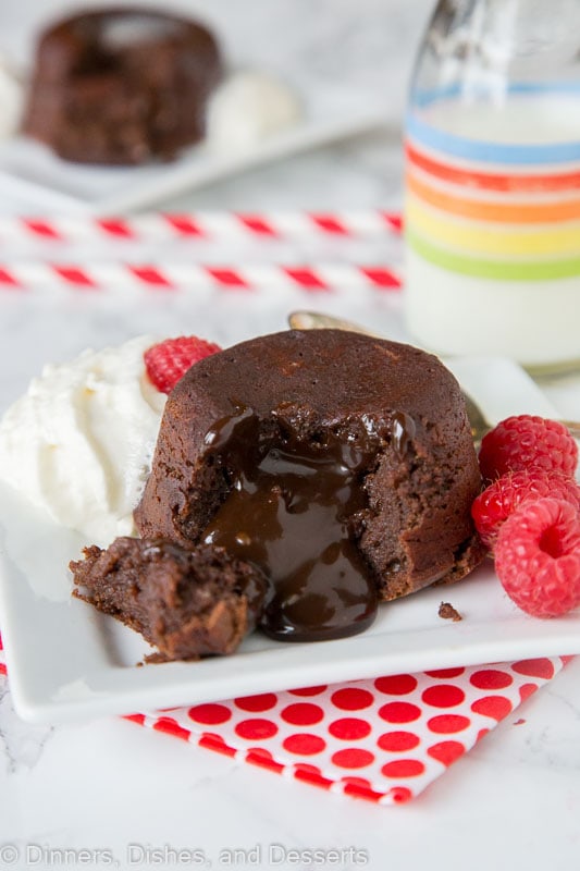 Chocolate Lava Cakes - chocolate molten lava cake is a decadent and indulgent dessert that is way easier to make at home than you think! 