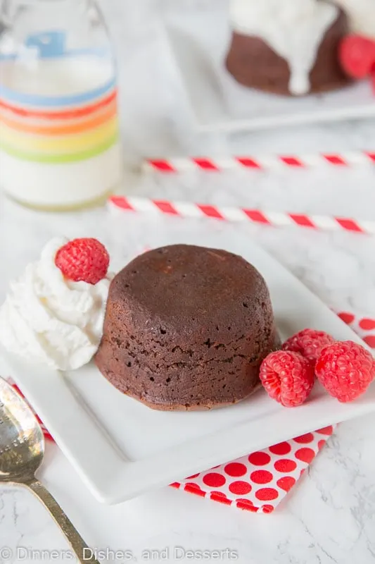 Chocolate Lava Cake Recipe that is so easy to make and just for two!
