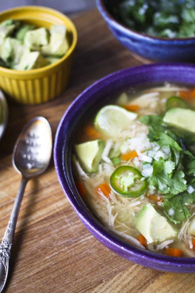 Mexican Chicken Soup {Foodie with Family}