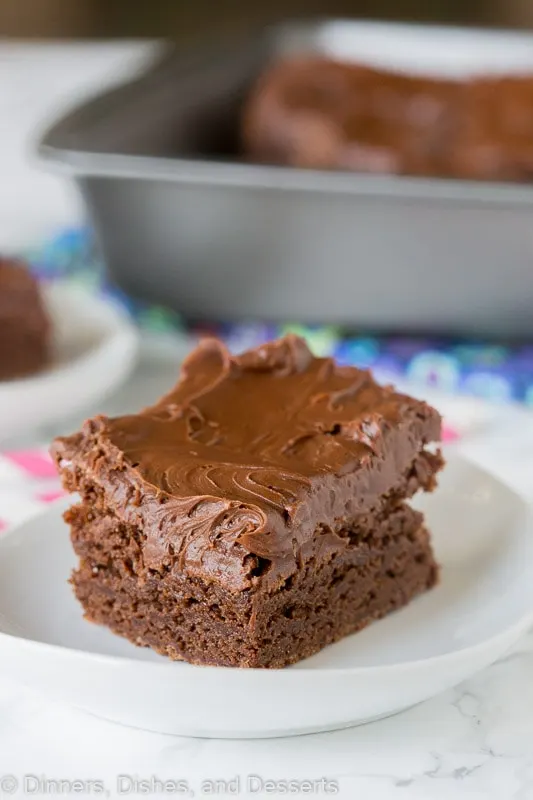 From scratch brownies that are fudgy, chocolatey, and delicious