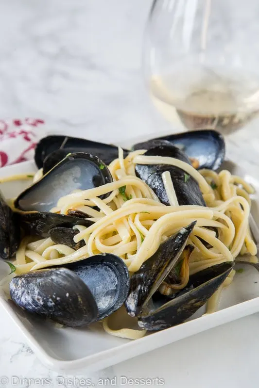 How to cook mussels - with linguine