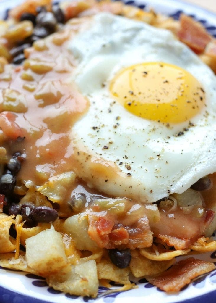 Frito Pie Huevos Rancheros {Barefeet in the Kitchen}