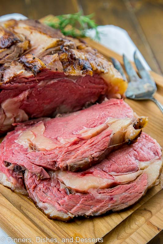 Easy Prime Rib - one of the best prime rib recipes, plus tips, tricks, and tools for the perfect beef roast for the holidays. #AD