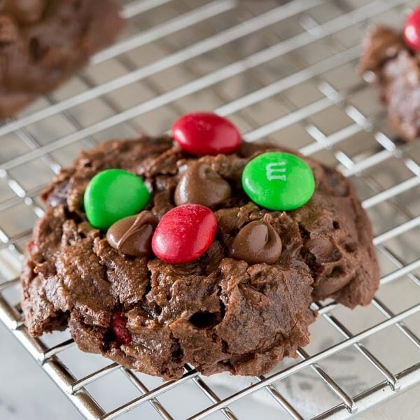 Soft Double Chocolate Chip Cookies - super soft and tender chocolate cookies that will literally melt in your mouth. 3 kinds of chocolate to make them extra delicious!Â