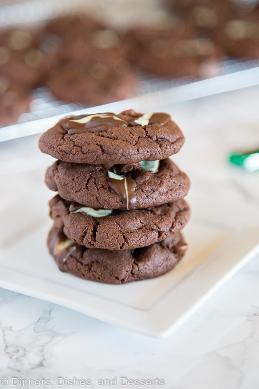 Chocolate cake mix cookies