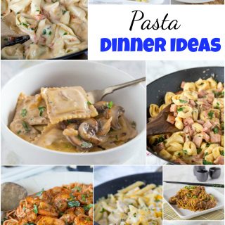 Pasta Dinner Ideas - Craving pasta?  Here are 25 of my favorite pasta dinner ideas that are more than just spaghetti and meatballs.  Branch out and cure that pasta craving with any of these great dinner ideas!