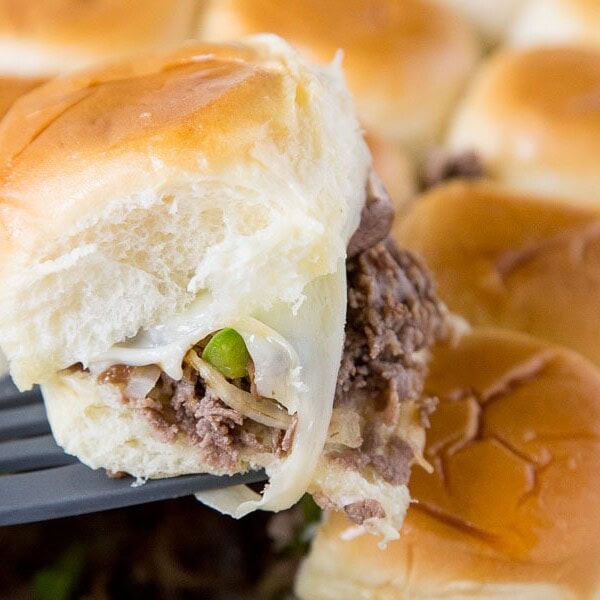 A close up of a sandwich