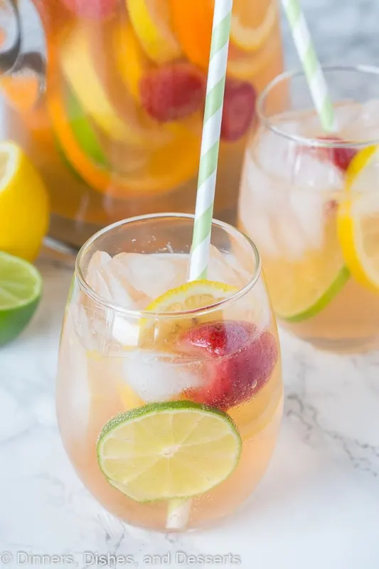 Easy White Sangria Recipe - Erin Lives Whole