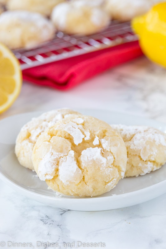 homemade lemon cookies