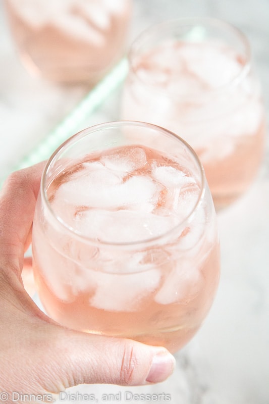 Rose Wine Spritzer