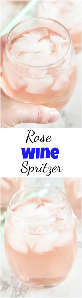 rose wine sprtizer