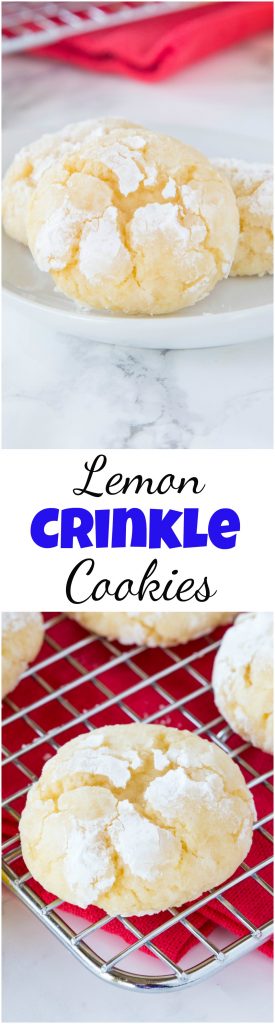 Lemon cookies from scratch