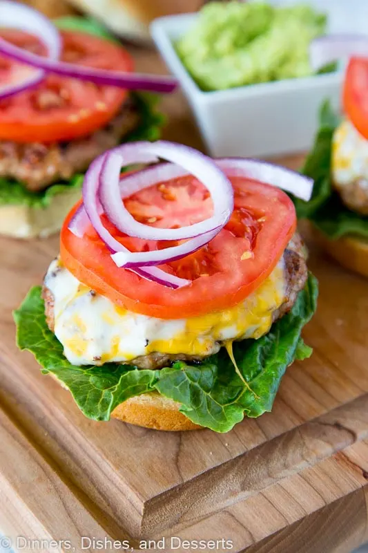 Avocado Turkey Burgers - The Defined Dish - Recipes