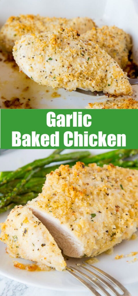 garlic chicken breast for pinterest