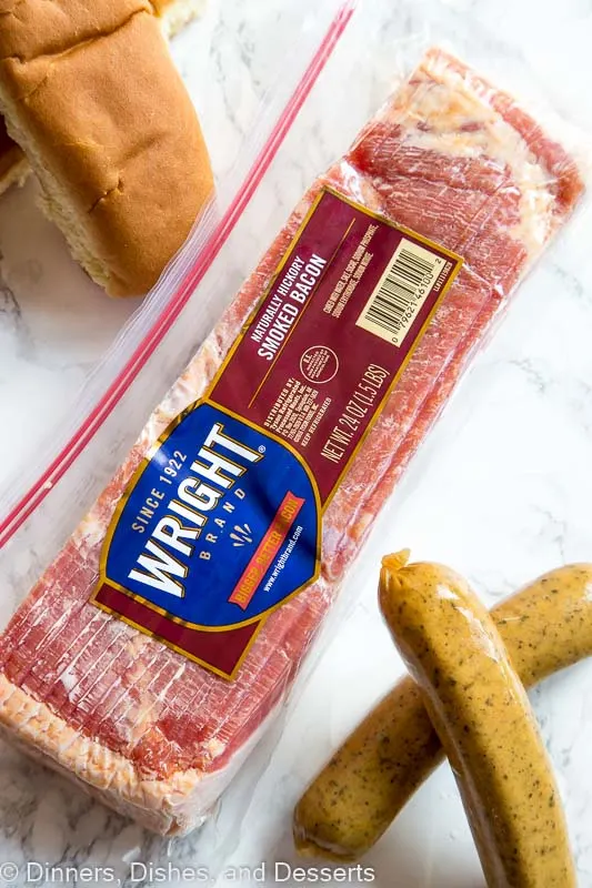package of wright bacon