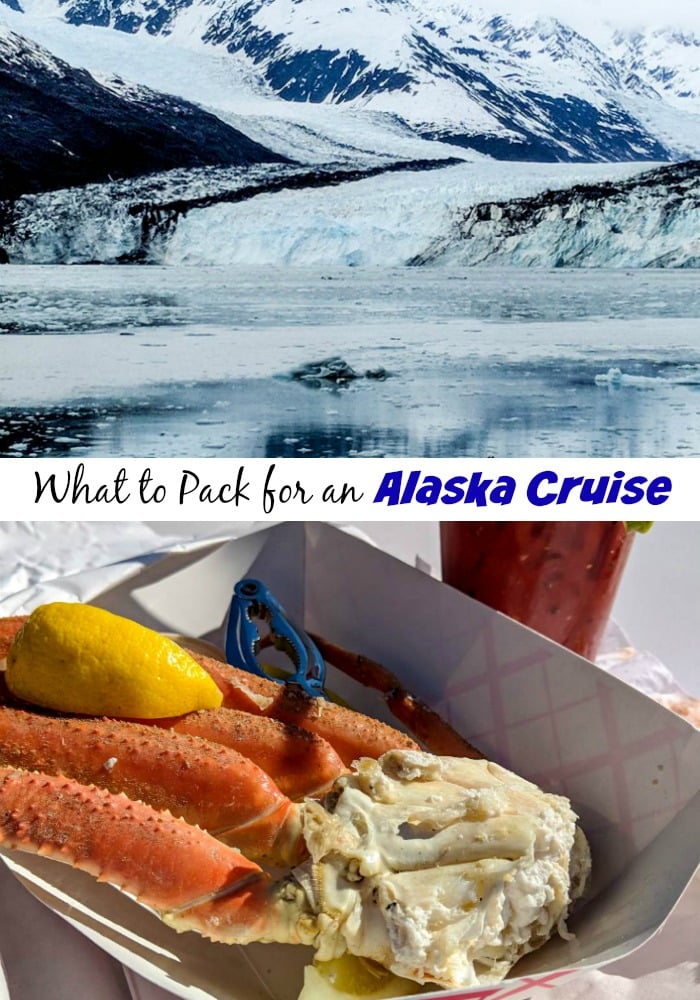 scenes from alaska - mountain and crab legs