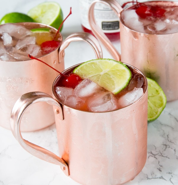 Cherry Limeade Moscow Mule