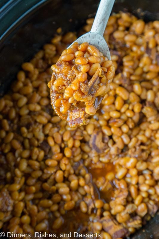 baked beans in a crock pot