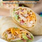 Crunchy Southwestern Chicken Wrap