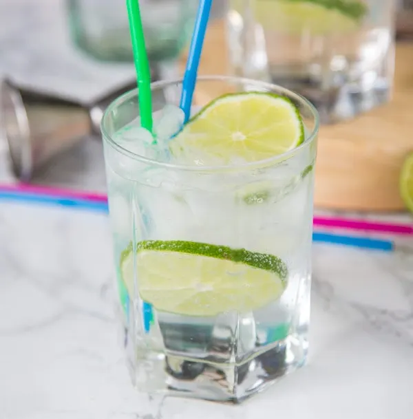 A close up of a beverage on a table