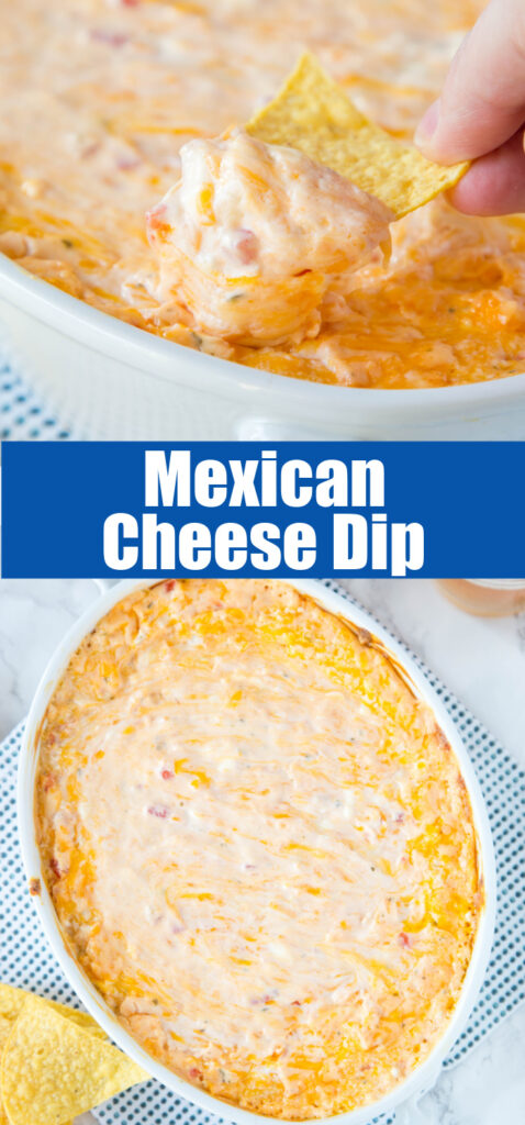 close up of cheese dip in a baking dish