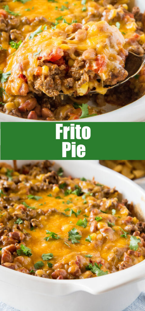 close up frito pie for pinterest