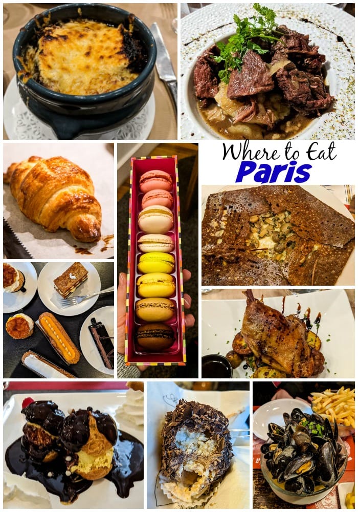 Where to Eat in Paris - Planning a trip to Paris and wondering where to eat?  Here are some of our favorites from out trip!