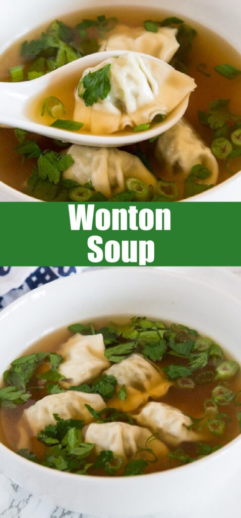 Easy Wonton Soup Recipe - Dinners, Dishes, and Desserts