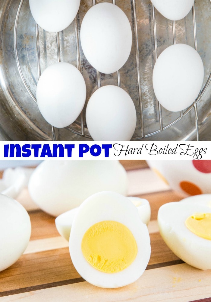 hard boiled eggs in the instant pot