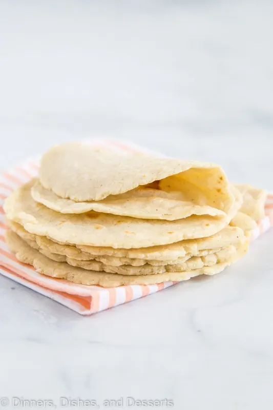 Homemade White Corn Tortillas - A 3-Ingredient Gluten-Free Recipe