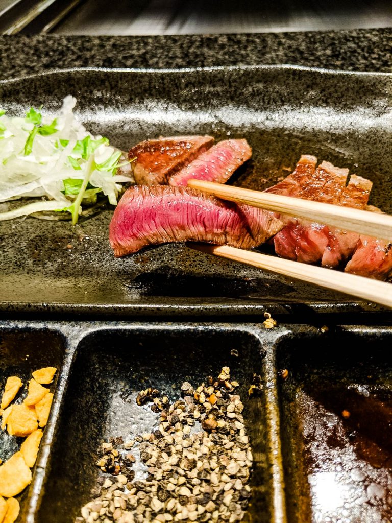 Japanese Wagyu Beef slice