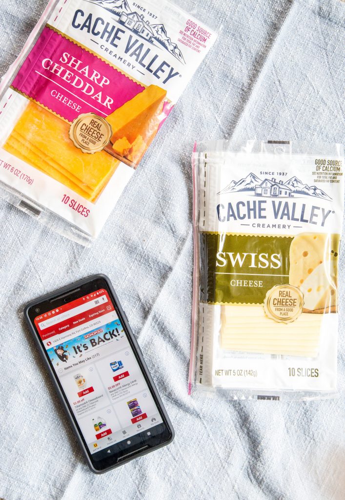 Cache Valley Cheese with Safeway App for savings
