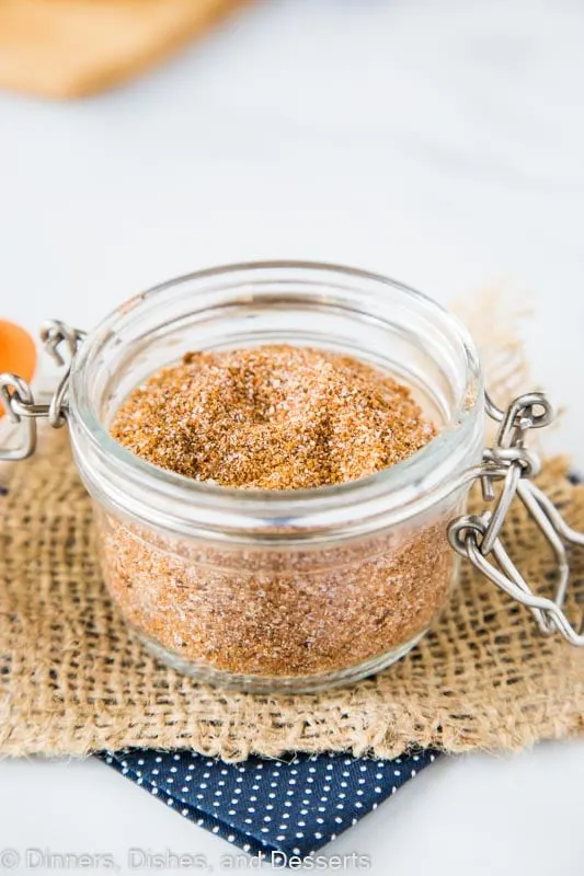 Easy dry rub recipe that works great with ribs, chicken, pork and even turkey!