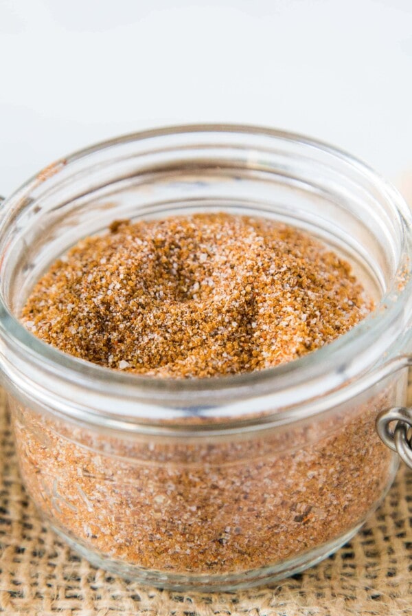 A cup of spices, with Barbecue