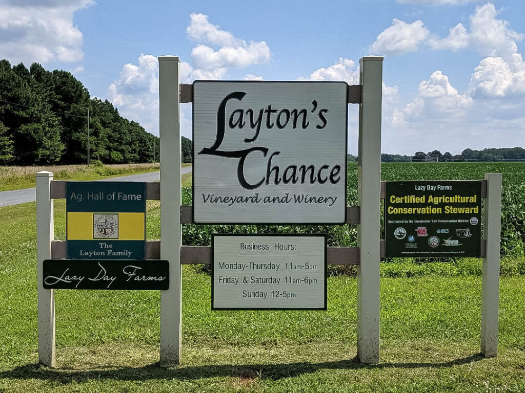 Lazy Day Farm and Layton's Chance Winery hosted us for the day.
