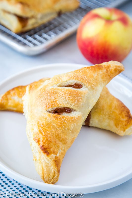 Flaky apple turnover is the perfect fall dessert