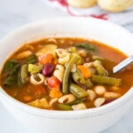 A bowl of soup