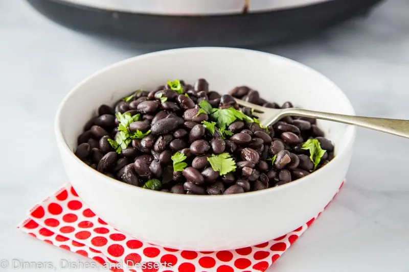 The perfect side dish - crock pot black beans