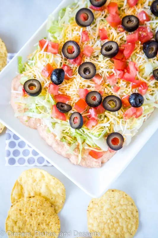 Easy taco dip recipe for your next party
